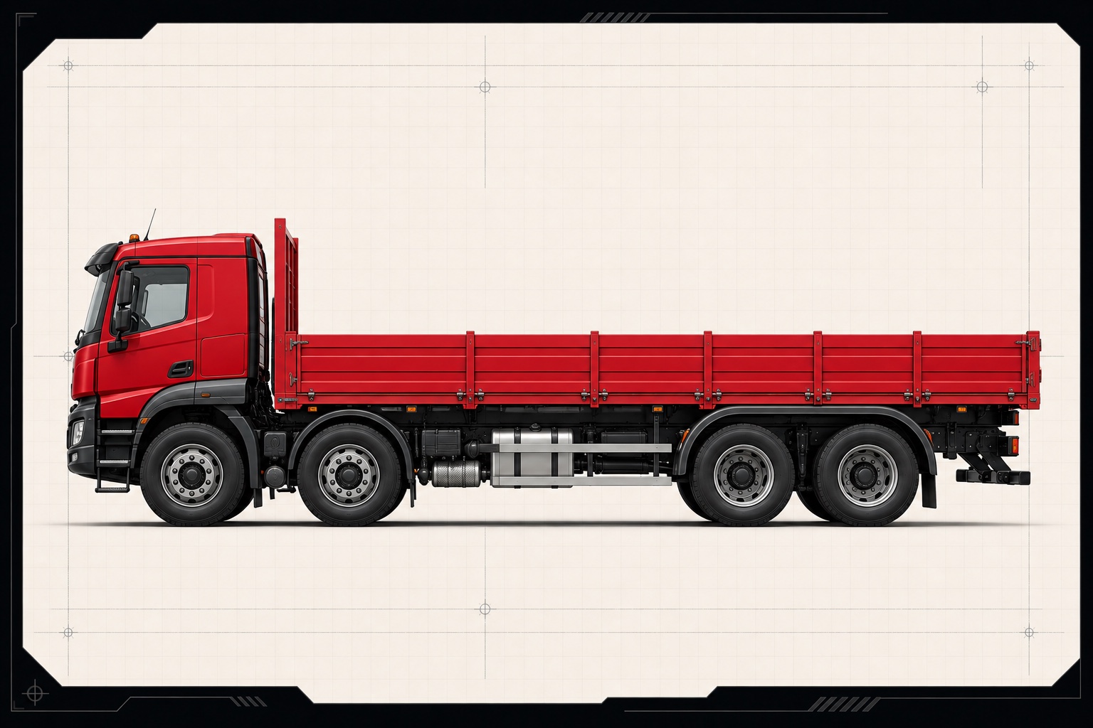 ATHRUN A4-C84-D Cargo truckEngineering reference